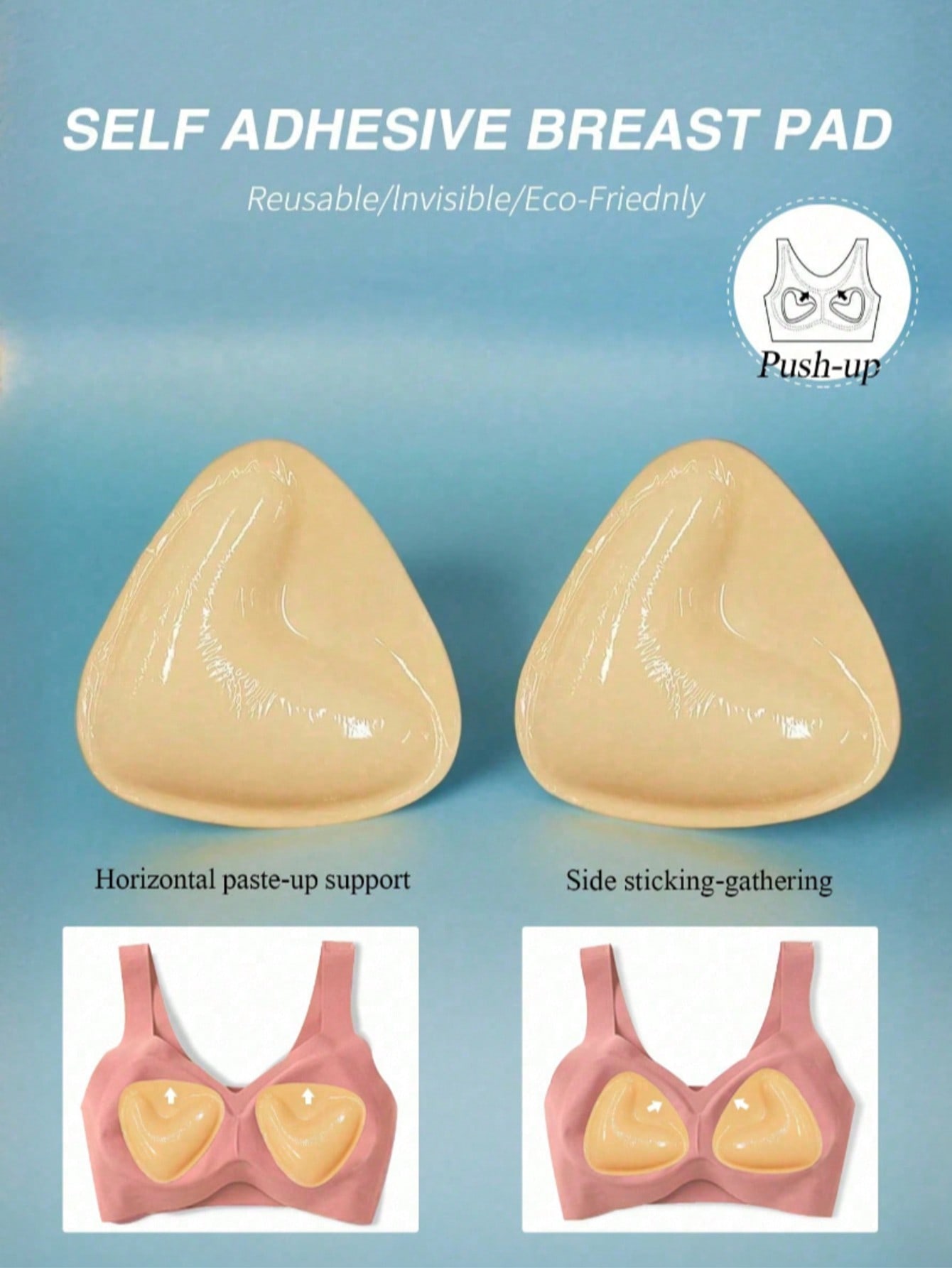 2 buah pita perekat bra tak te - Strapless Bra Adhesive ulasan dan harga